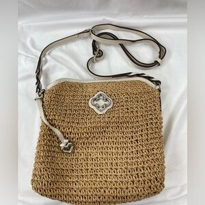 ⭐️Brighton Finley Flap Bag in Wheat-White Crossbody